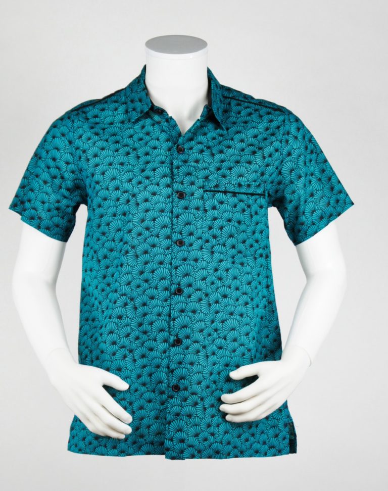 shirt with piping design