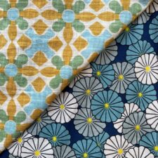 Reversible Snap Skirt (Mid-Length) - Kasa/Crystal