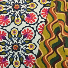 Chameleon Reversible Skirt – Ribbon / Mandala