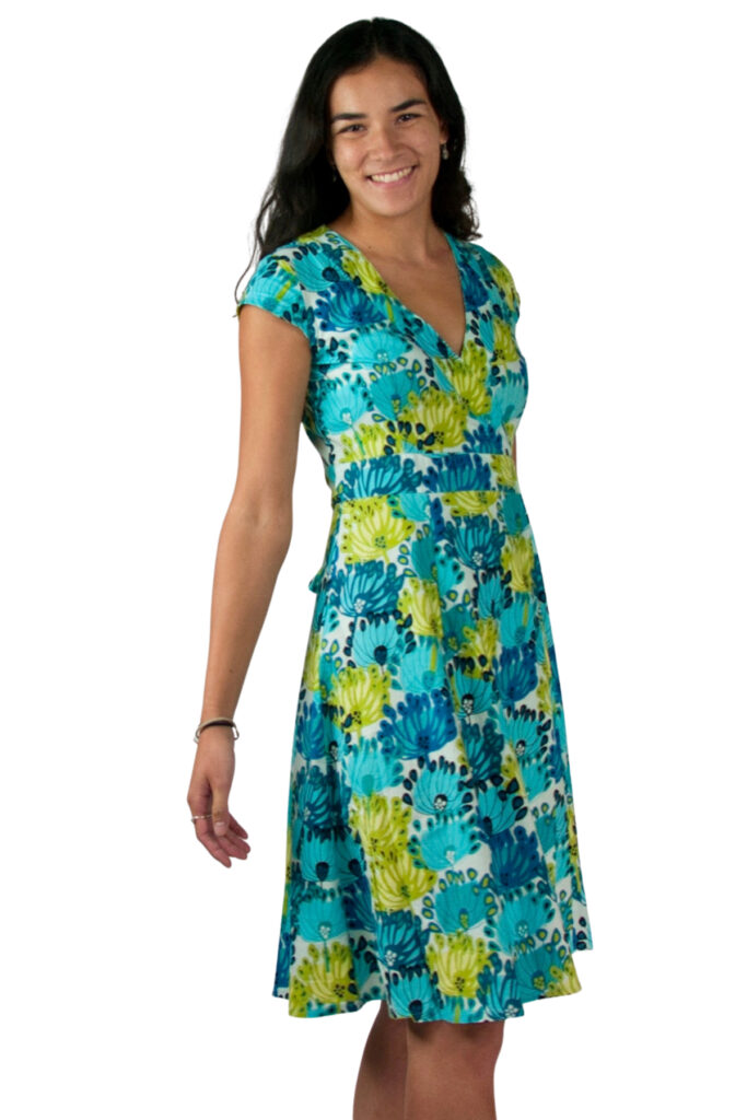 Margarita Wrap Dress | All Natural Cotton | ApsaraApsara