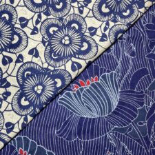 Reversible Snap Skirt (XL) - Luna Flower/ Blue Pod